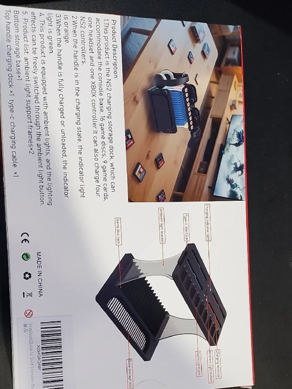 NS2 black accessories